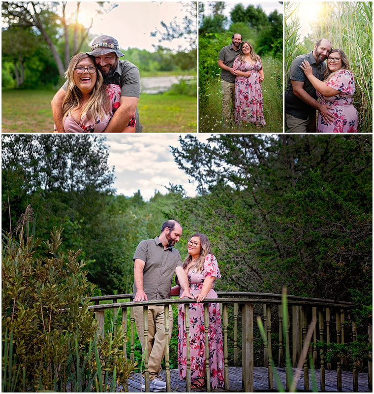 outdoor engagement session cobourg