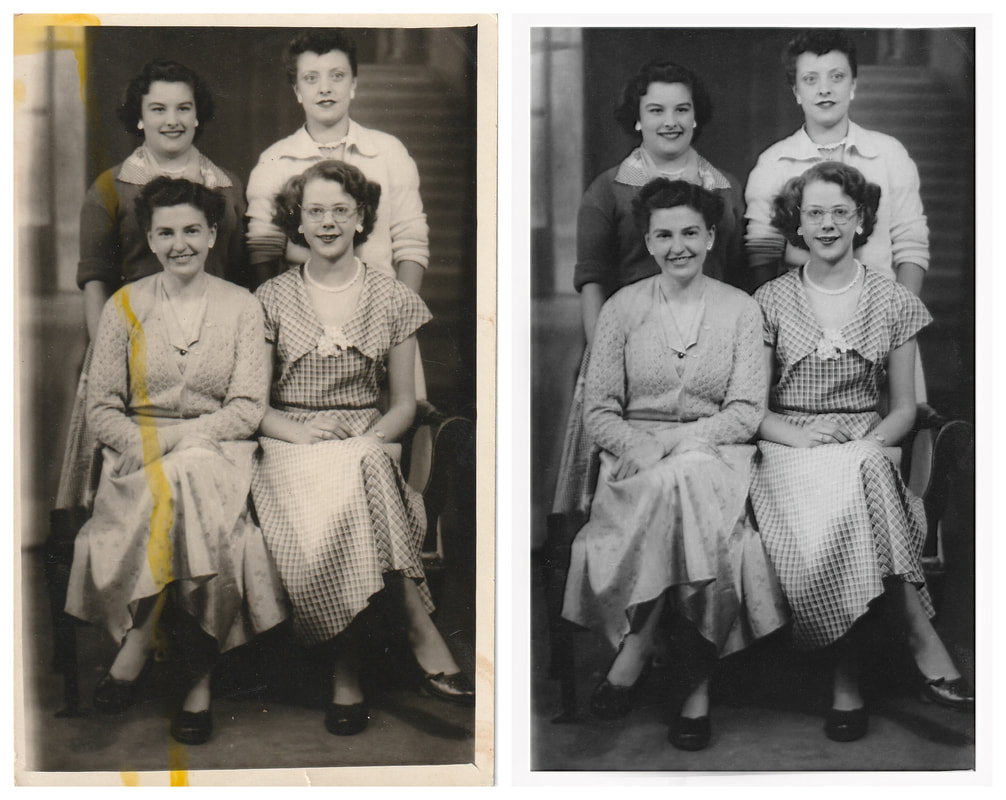 Old Photo Picture restoration repair