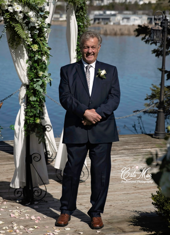 Groom at Stillwater on the Lake