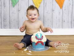 Cake Smash First Birthday Photography Session