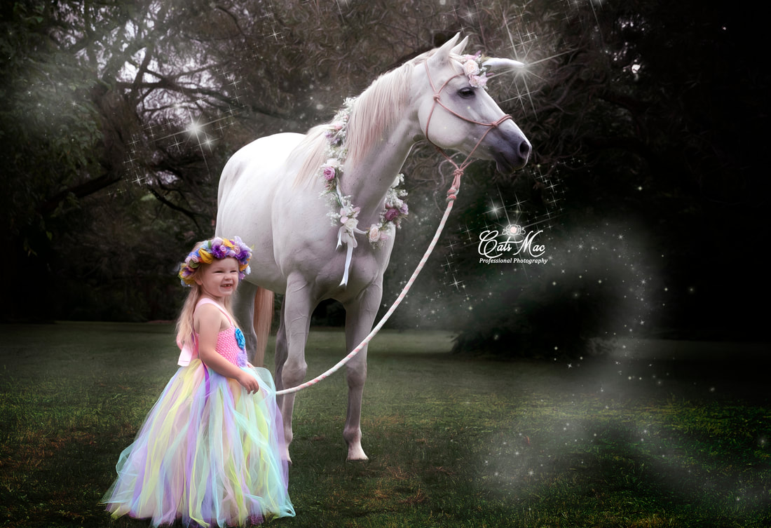 princess and unicorn photo magic