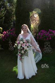 Bride bouquet elopement wedding