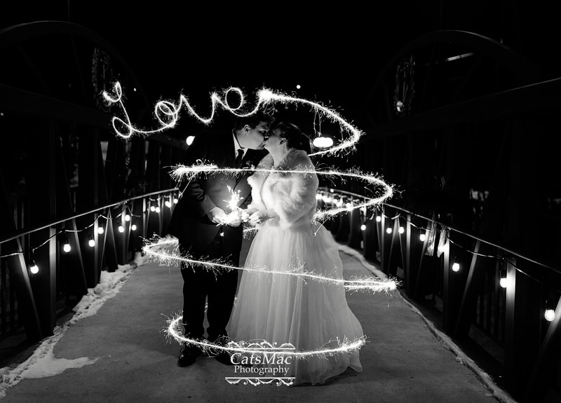 Sparklers Wedding Photography Peterborough CatsMac